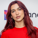 Dua Lipa at SiriusXM studios in Los Angeles, November 13, 2023.