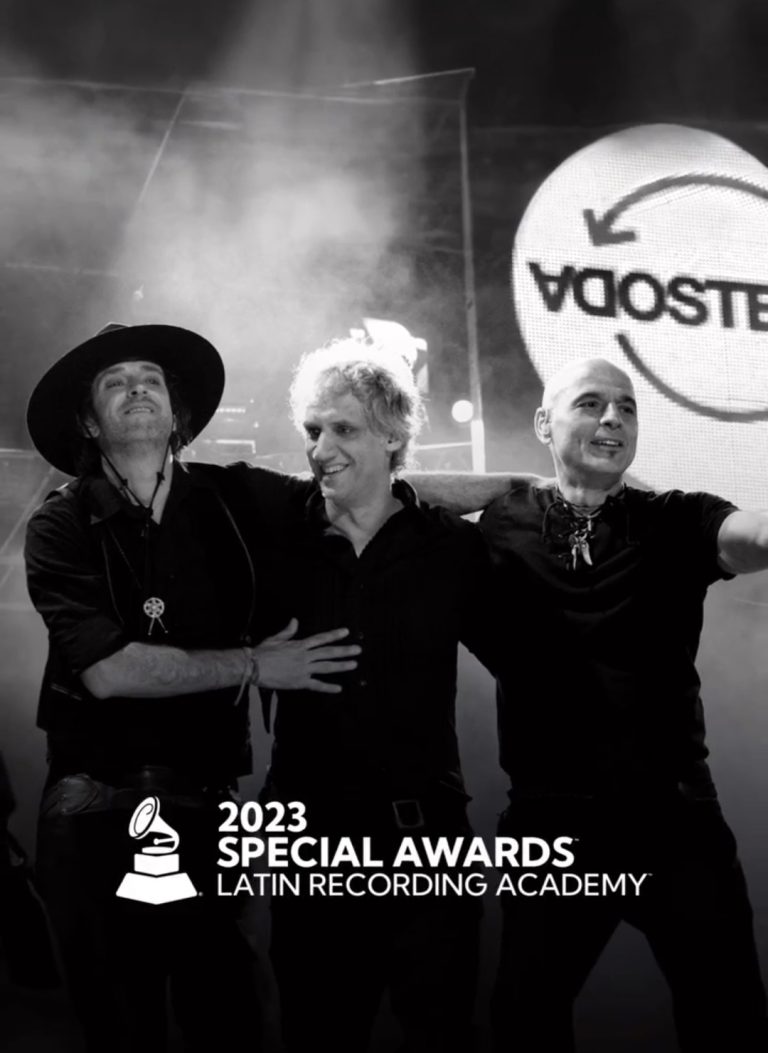 Soda Stereo receives its first Grammy