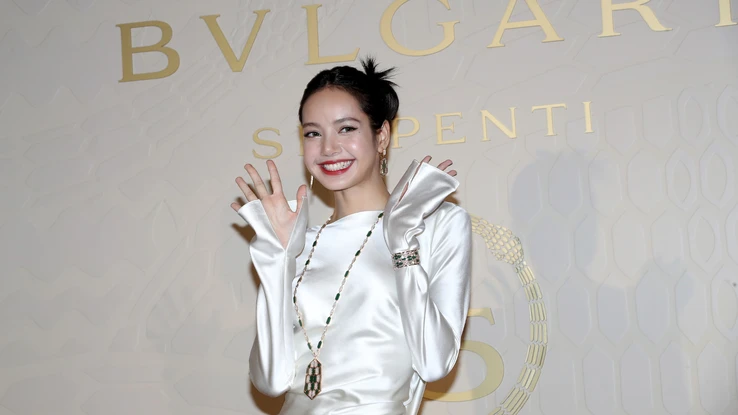 Lisa for the BVLGARI Serpenti exhibition 75 years of infinite stories at the Kukje gallery