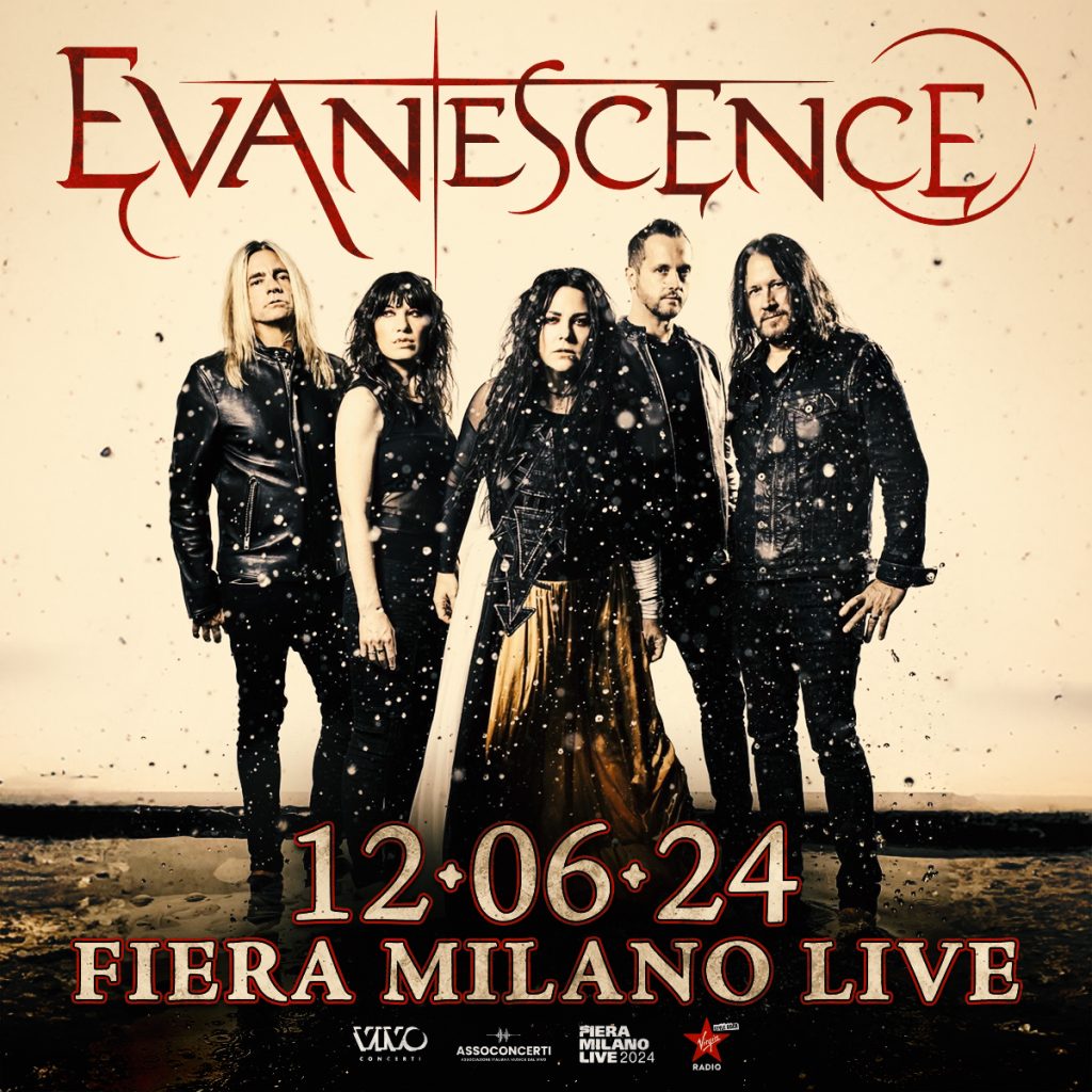 EVANESCENCE only concert in Italy in Milan on June 12th (Info & Tickets)