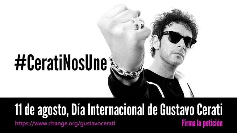 Would you like Gustavo Cerati to have an International Day?