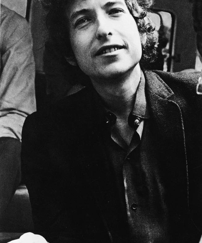 Portrait of Bob Dylan