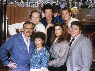 Cast of the American comedy 'Cheers'