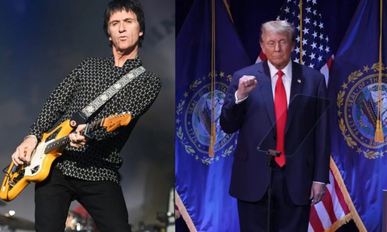 Johnny Marr Donald Trump