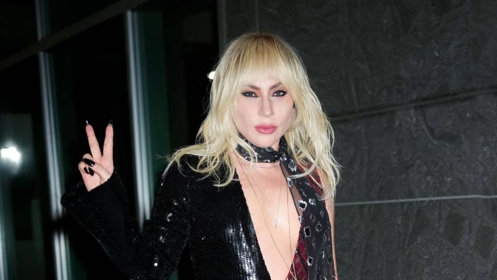 Lady Gaga gets into the studio... with a nod to 'Chromatica Ball'?