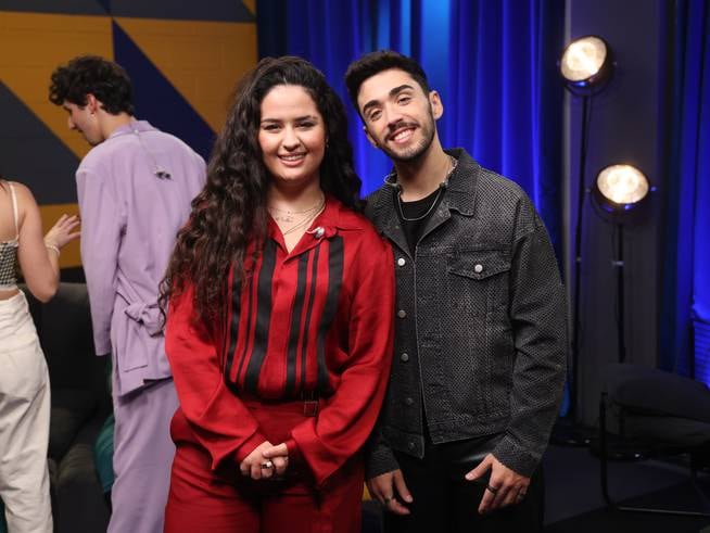 Salma and Álex at Gala 5 of 'OT 2023'