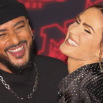 Slimane and Vitaa during the WECB Music Awards 2021