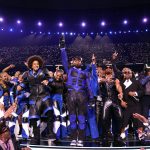 Usher and guests surprise at the Super Bowl LVIII halftime show