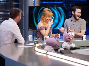 Clara Galle and Julio Peña in El Hormiguero (Atresmedia)