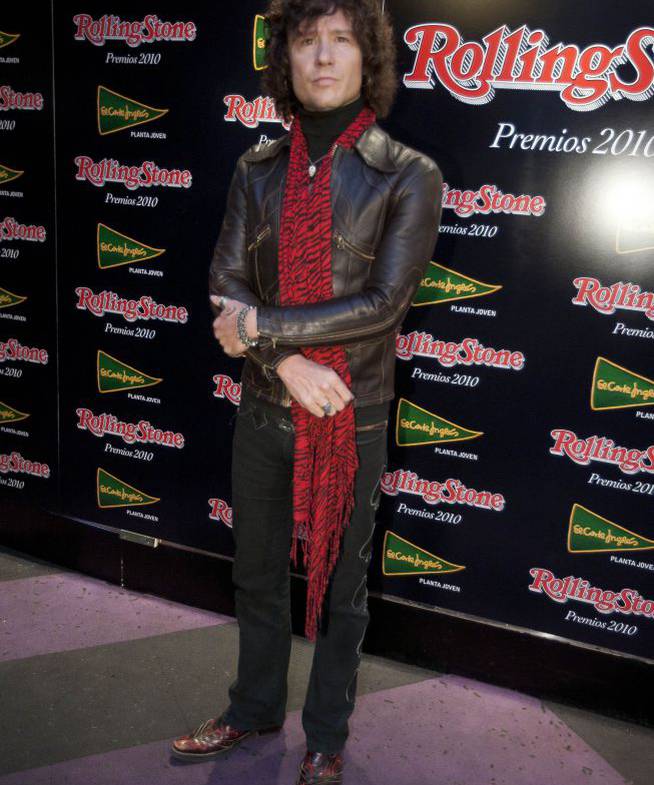 Enrique Bunbury at the 2010 Rolling Stone Awards.