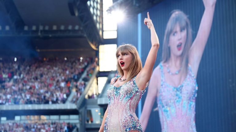 Taylor Swift breaks a record held by the Beatles