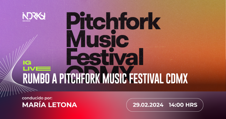 Join IR's IG Live!  with María Letona heading to the Pitchfork Music Festival