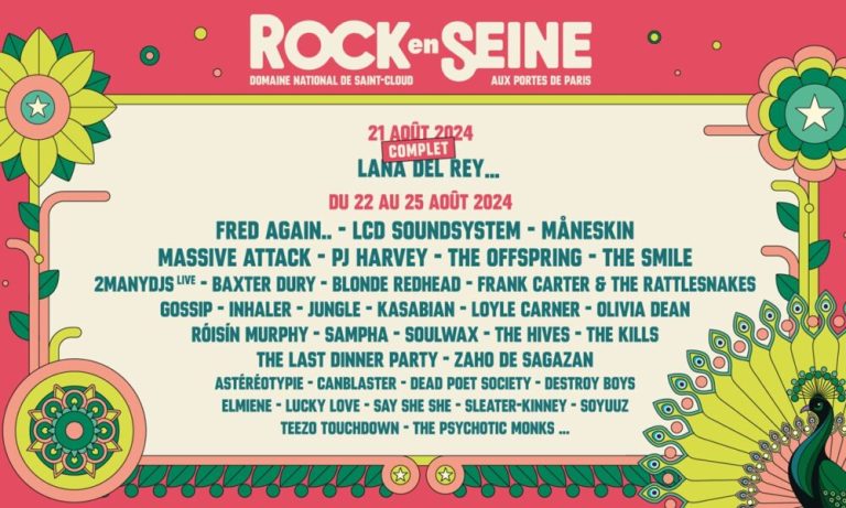 Rock en Seine annonce 2