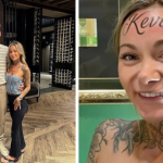 Her Boyfriend's Name Tattooed On Her Forehead