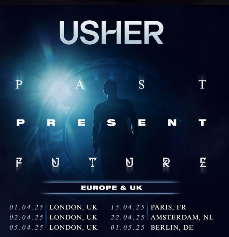 USHER il tour in Europa ma nessuna data in Italia [Info e biglietti]