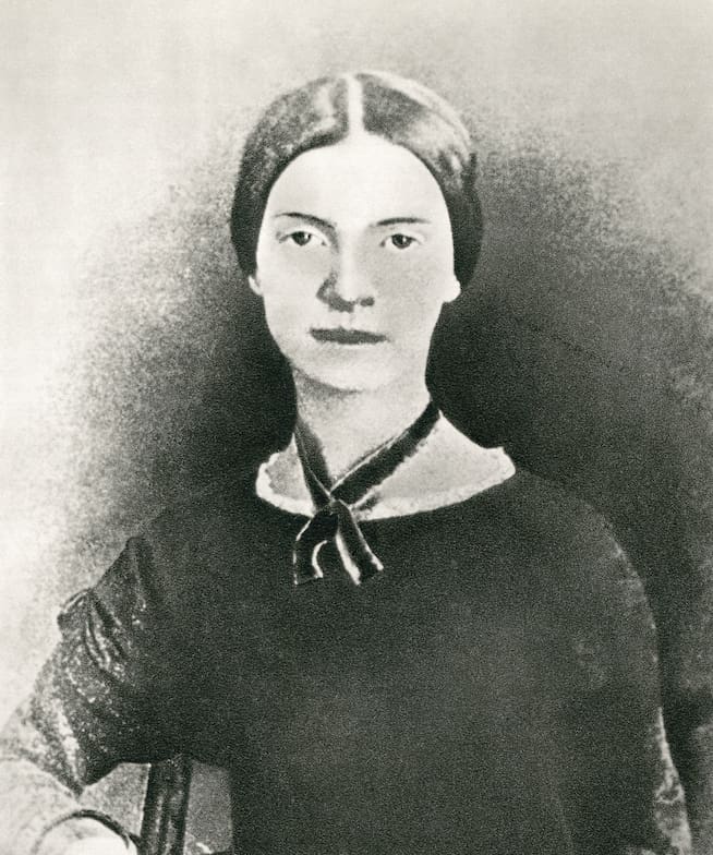 Portrait of Emily Elizabeth Dickinson.