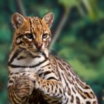 An Albino Ocelot Discovered In Colombia