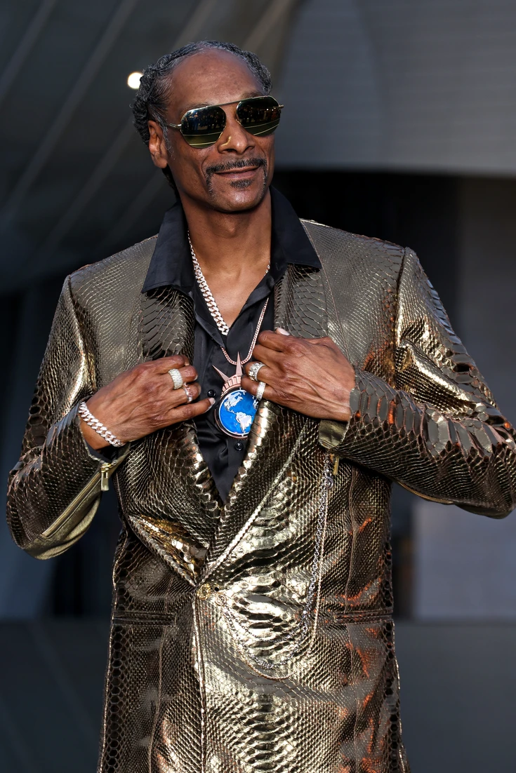 Snoop Dogg for the "Prelude to the Olympic Games" party