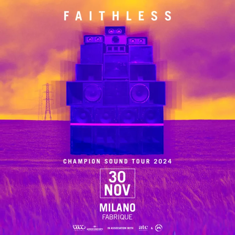 FAITHLESS return to Italy with a unique date in Milan (Info and Tickets)