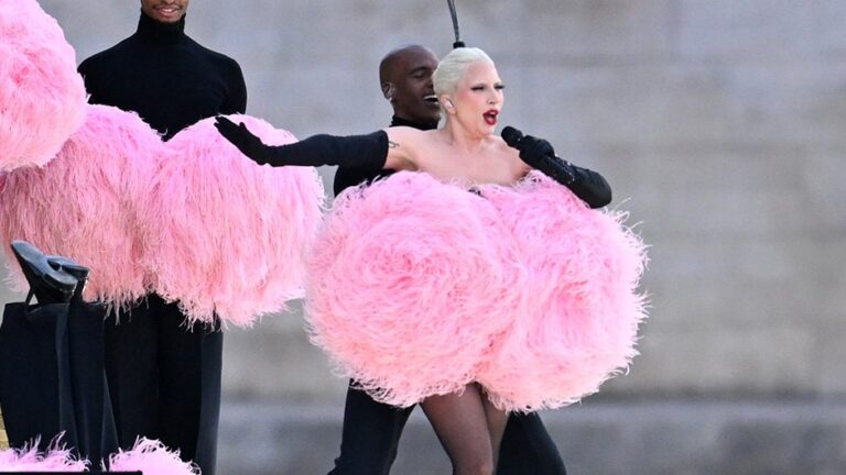 Paris 2024 Olympics: Lady Gaga Stuns in “My Feather Thing”