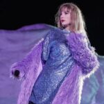 taylor swift robe fourrure