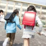 In Japan A father of two finds that his 7-year-old son goes to school alone