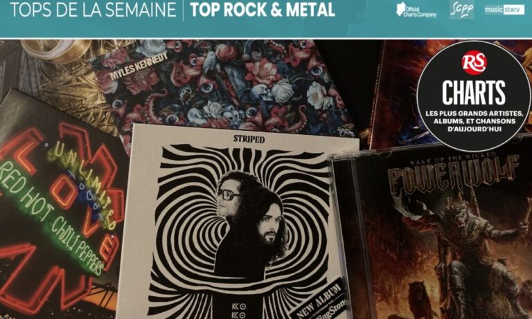 Top rock metal semaine 25 octobre