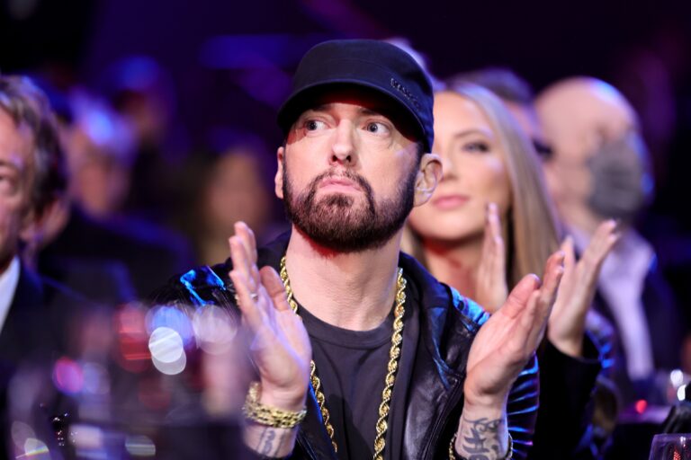 Eminem reveals in his latest music video that he is going to be a grandfather