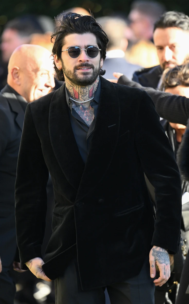 Zayn Malik present at Liam Payne's funeral, November 20, 2024, England