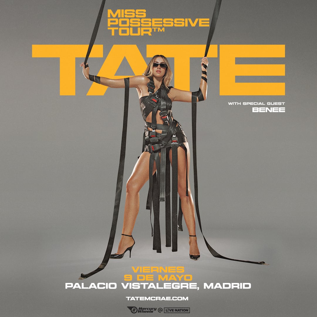 Tate McRae announces Miss Possessive Tour in Madrid