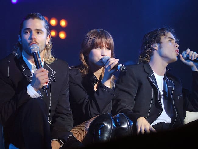 ErreWay at their last concert in Madrid, in 2006