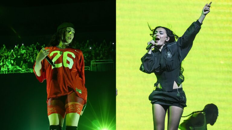 Billie Eilish invites Charli XCX on stage for a surprise performance