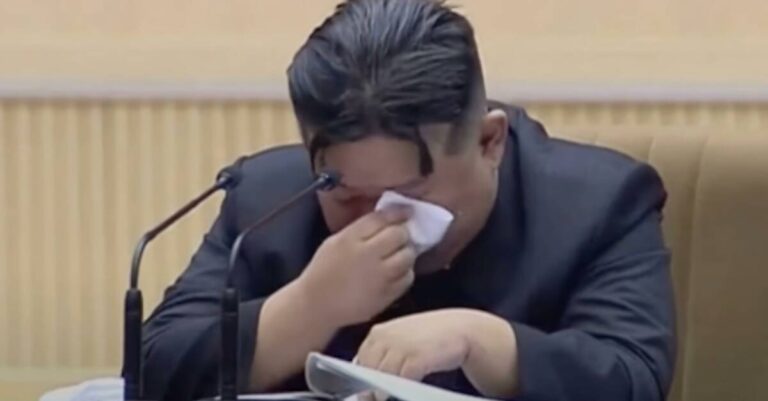 Kim Jong-un tearfully implores