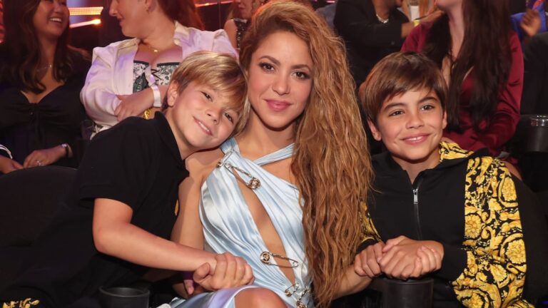 Shakira proudly presents the musical project of her children Milan and Sasha