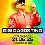 GIGI D’AGOSTINO in concerto il 21 giugno a Fiera Milano Live [Info e Biglietti]