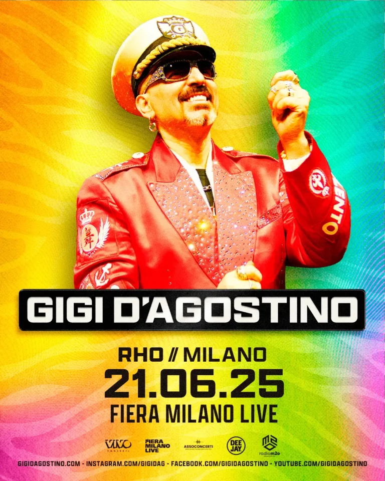 GIGI D’AGOSTINO in concerto il 21 giugno a Fiera Milano Live [Info e Biglietti]