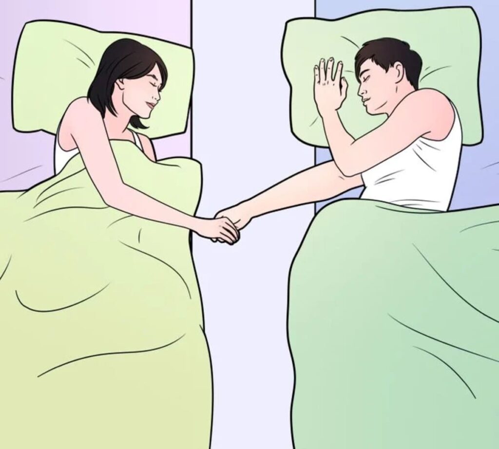 Many Couples Opt to Sleep Apart