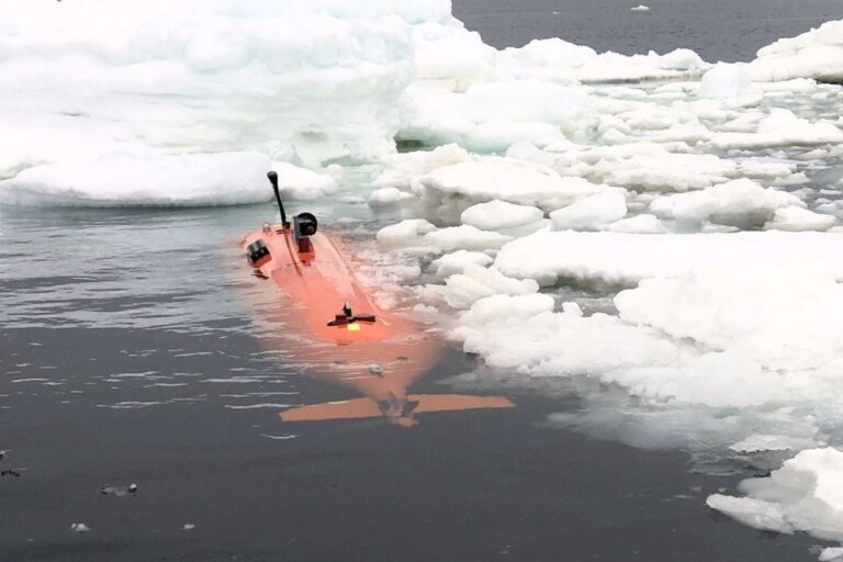 the submarine Ran revealed the hidden face of the South Pole